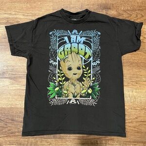 I am Groot Marvel Unisex Tshirt Size Medium